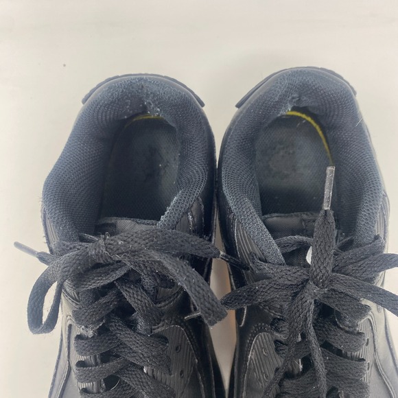 Nike‎ Air Max 90 Triple Black Sneakers CD6864-001 Youth Size 6.5Y - Picture 10 of 14